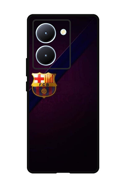 Theodor جراب واقٍ مضاد للخدش والصدمات لهاتف ViVo Y78 الصين شعار برشلونة البسيط