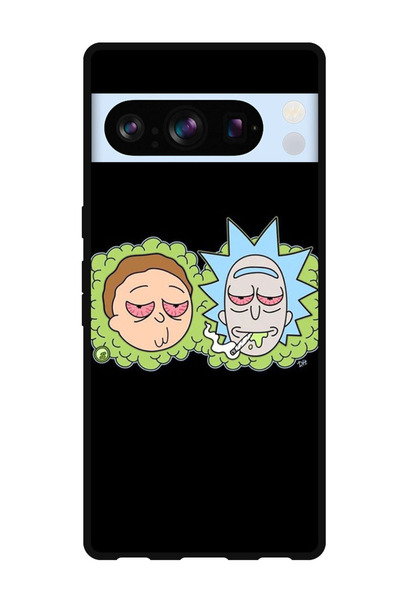 Theodor جراب واقٍ مضاد للخدش والصدمات لهاتف Google Pixel 8 Pro، ريك ريد آيز