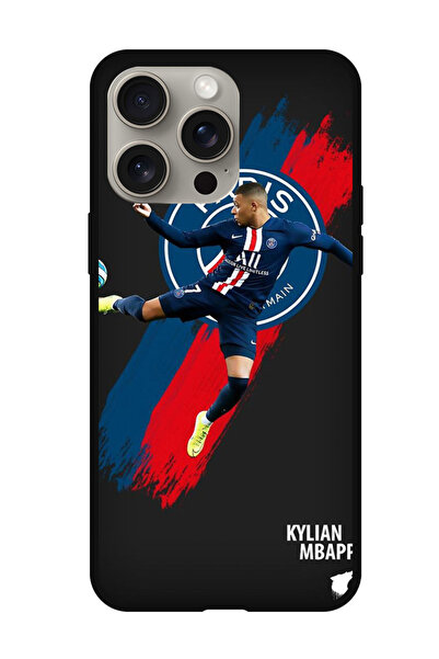 Theodor جراب واقٍ مضاد للخدش والصدمات لهاتف iPhone 15 Pro Football