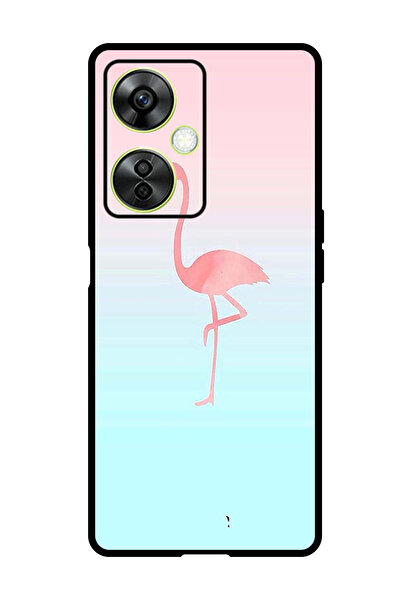 Theodor جراب واقٍ مضاد للخدش والصدمات لهاتف OnePlus Nord CE 3 Lite وردي فلامنغو