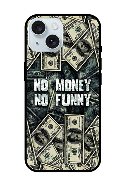 Theodor جراب واقٍ مضاد للخدش والصدمات لهاتف iPhone 15 بدون نقود أو مضحك