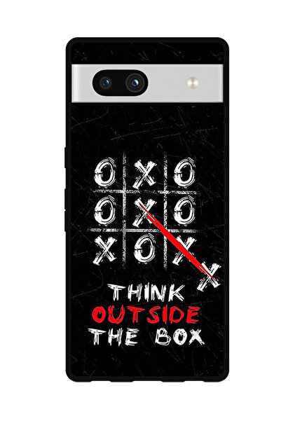 Theodor جراب واقٍ مضاد للخدش والصدمات لهاتف Google Pixel 7a، فكر خارج الصندوق