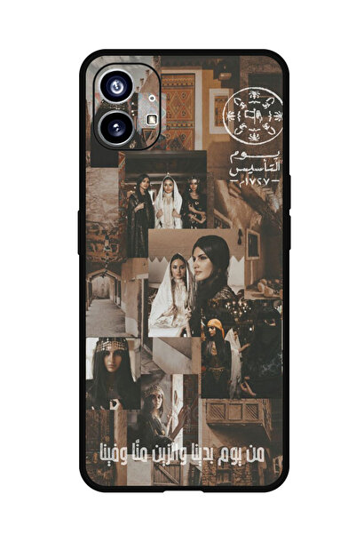 Theodor جراب حماية مضاد للخدش والصدمات لهاتف Nothing Phone 1 Arabic star