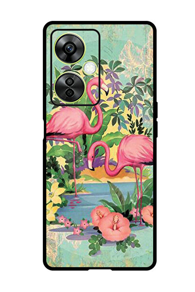 Theodor جراب واقٍ مضاد للخدش والصدمات لهاتف OnePlus Nord CE 3 Lite، طائر الفل...