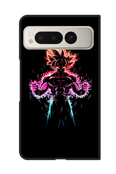 Theodor جراب واقٍ مضاد للخدش والصدمات لهاتف Google Pixel Fold من الرسوم المتح...