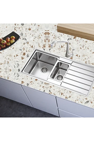 Bigaimaj Kitchen Countertop Self Adhesive Foil Finish Terrazzo Pattern