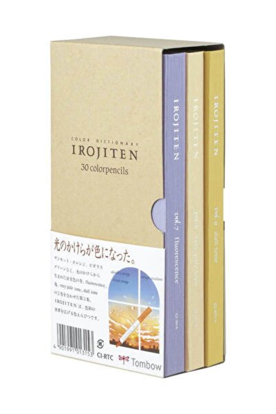 Tombow Irojiten Kuru Boya 30 Renk Seascape (Vol.7-Vol.8-Vol.9)