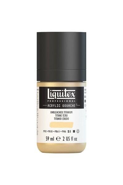 Liquitex Professional Akrilik Guaj Boya 59ml Unbleached Titanium 434 S1
