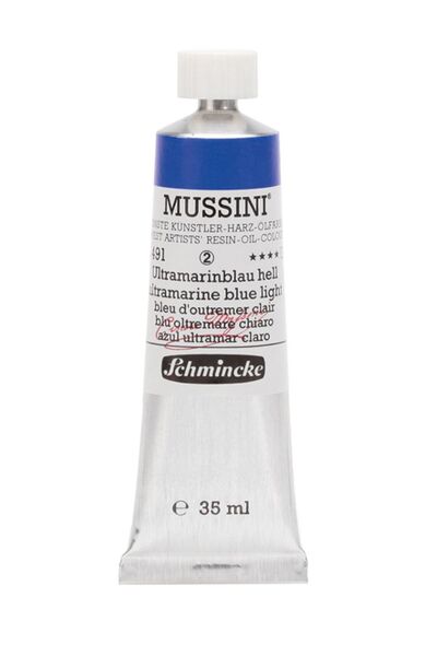 Schmincke Mussini 35ml Ultramarine Blue Light 491 S.2
