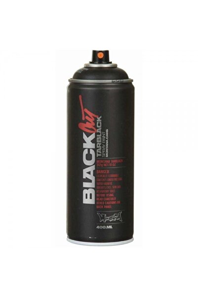 MONTANA : Black Akrilik Sprey Boya : 400 Ml : Blackout Tarblack Blk90505