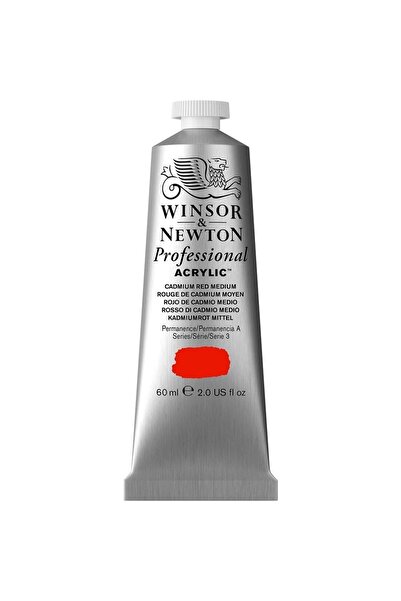 Winsor Newton Winsor & Newton Professional Akrilik Boya 60ml Cadmium Red Medi...