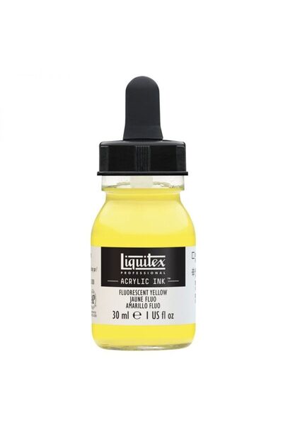 Liquitex Professional Akrilik Mürekkep 30ml Fluorescent Yellow 981