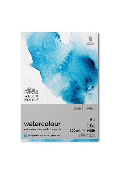 Winsor Newton Winsor & Newton Sulu Boya Bloknotu (Yapışkanlı) Soğuk Baskı 300...