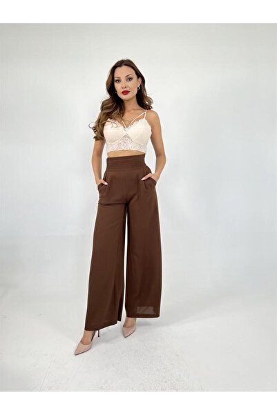 devrialemshoes 5935 Model Brown Trousers