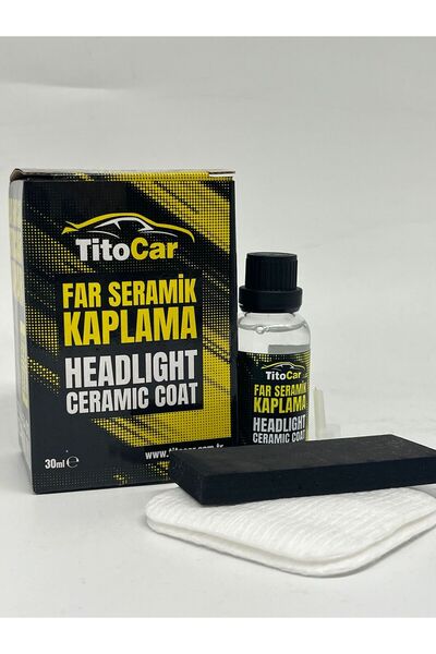 titocar Headlıght Ceramıc Coat Far Seramik Kaplama 30ml