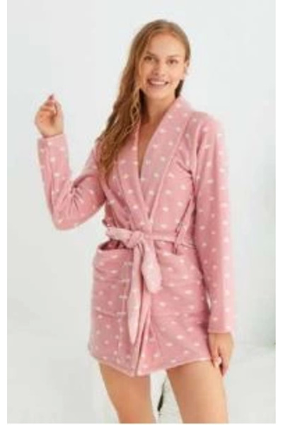 Kareem Estiva 23353 Fleece Dressing Gown