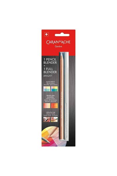 Caran d'Ache 1 Full+1 Crayon Blender 2'li Blister (Dağıtıcı)