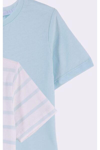 Pollito Boy's 2-Piece Buttoned T-Shirt