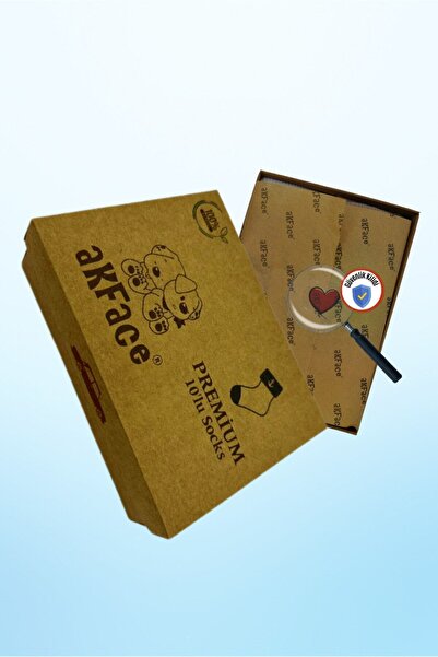 Akface 10 Pack Non-Stretch Cotton Baby Boy Socks 0-2 Years