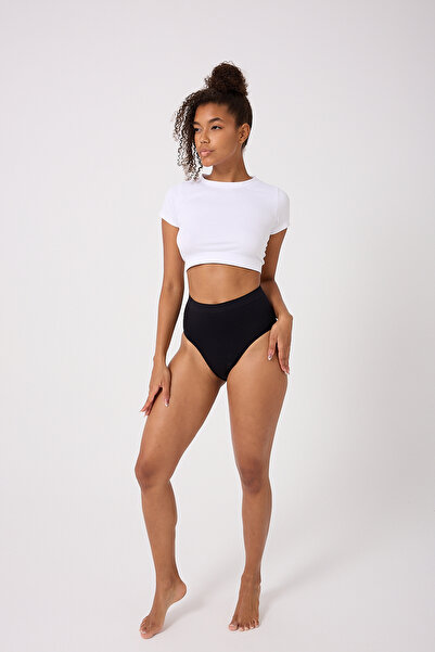 FOREVER MORE Chiloți Bato Slip pentru femei, fără cusături, cu talie înaltă, 3 piese