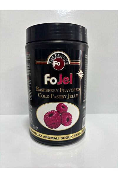 FO Frambuaz Aromalı Soğuk Pasta Jeli 1.5 Kg (TRİLEÇE SOSU)