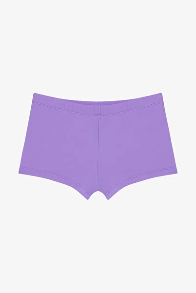 Penti Lilac Girl's Sweet Unicorn Uv Protection Shorts Swimsuit