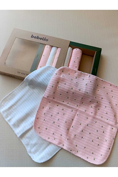 Bilge Trend مناديل مبللة لفم الأطفال مصنوعة من القطن الممشط بنسبة 100% - زهرة