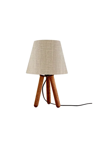 HOMİNG Design Wooden Three-Legged Lampshade Set of 2