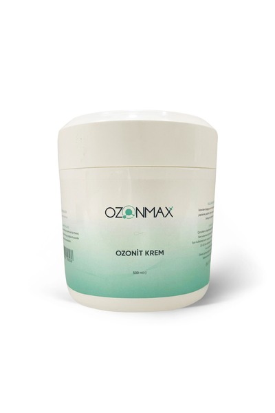 ozonmax Ozonit Krem 500 Lt-Cildin Oksijen Seviyesini üç Kata Kadar Artırır ve Cilt tonunu Eşitler.