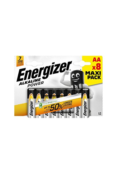 Energizer Set 8 baterii AA Alkaline Power E91/ LR6