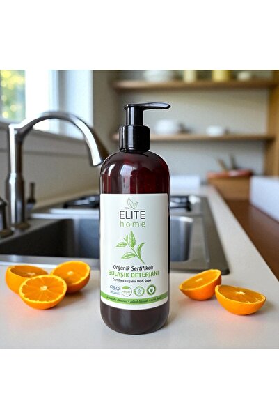 The Elite Home Organik ve Vegan Sertifikalı Elde Bulaşık Deterjanı 400 ml Por...