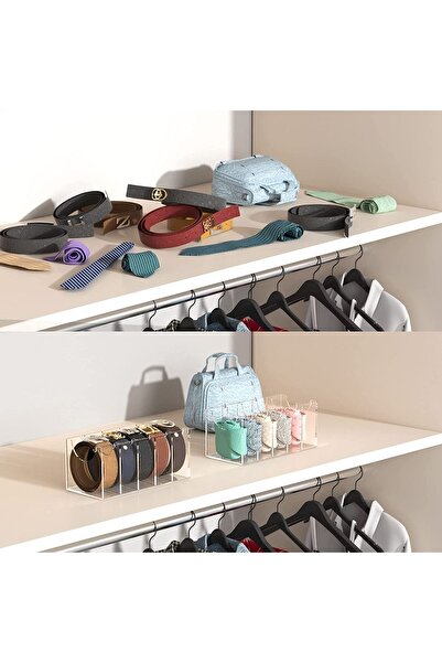 MY1COMPANY منظم داخل الخزانة - منظم مع حجرة قوس