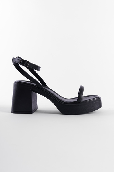 Capone Outfitters Sandale de damă Debora cu curea la gleznă cu platformă