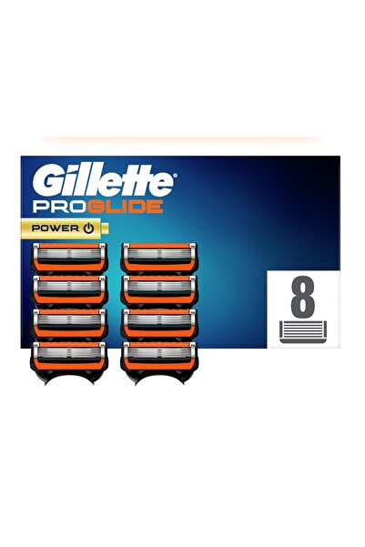 Gillette Fusion Proglide Power Yedek Tıraş Bıçağı 8'Li