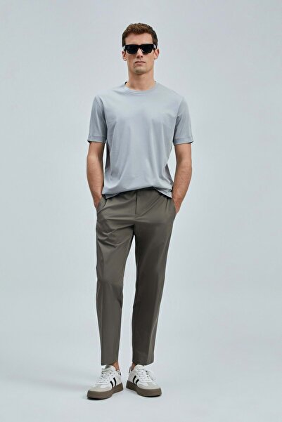 Lufian 111020262 Bran Men's Basic T-Shirt Men's T-Shirt Gray