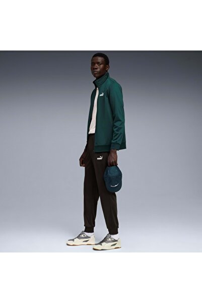 Puma ESS Poly Suit 684847 Erkek Günlük Eşofman Takımı YEŞİL