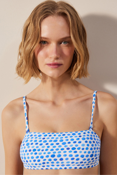 Penti Drip Strapless Wielokolorowy Top Bikini