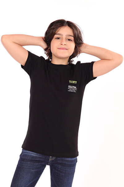 Toontoy Αγόρι - Μπλουζάκι με λεπτομέρεια στο στήθος