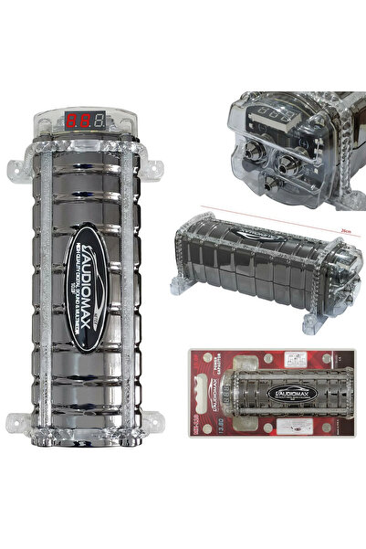 Genel Markalar MX-110 AUDİOMAX 10 FARAD CAPİSÖTÖR IŞIKLI MODEL TETİKLİ KAPASİTÖR