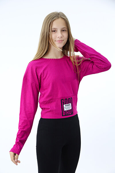 Toontoy Світшот з принтом для дівчинки