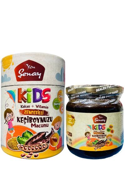 Genel Markalar Kids Zencefilli Keçiboynuzu Macunu ( Kakao + Vitamin ) 240 g