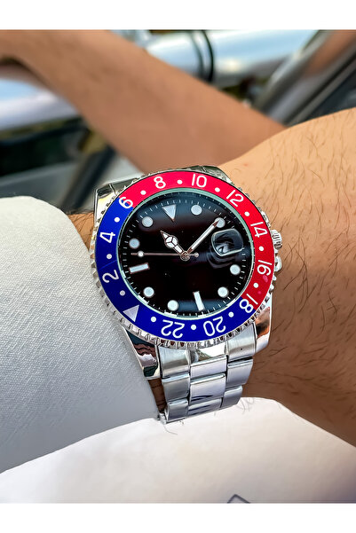 S.POLO ساعة يد رجالية أنيقة باللون الفضي للموسم الجديد مع سوار هدية عيد الأب