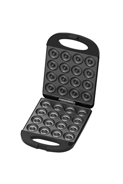 SOKANY Sokany donut maker, 1200W, 16 donuts, non-stick plates, indicator light, black