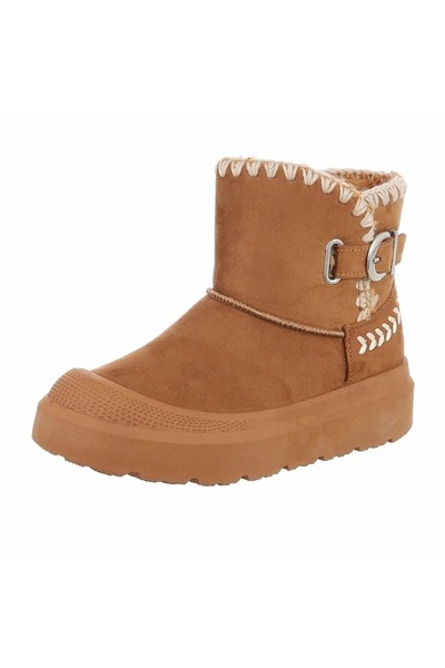 Mulanka Women's Winter Boots, Insulated, Thick Sole