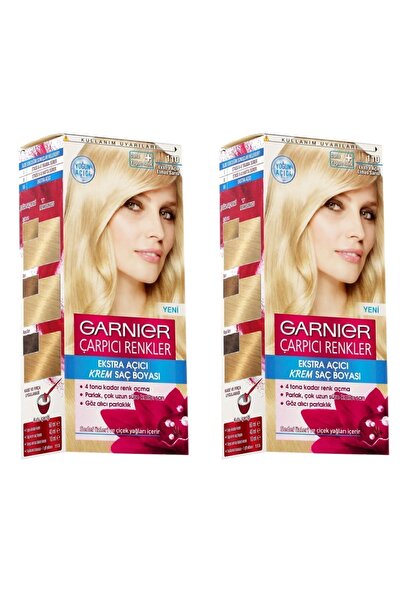 Garnier Çarpıcı Renkler Saç Boyası 110 Ekstra Açık Elmas Sarısı
