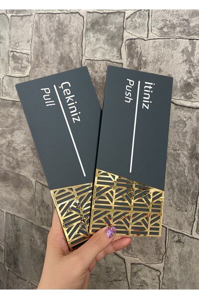 Yönline Luxury Matte Anthracite Series Pull It Yourself Self-Adhesive Routing Set