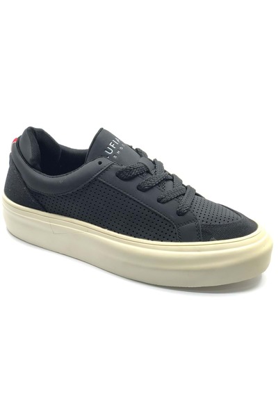 Lufian 111230259 Allan Sneaker Men's Leather Shoes Black