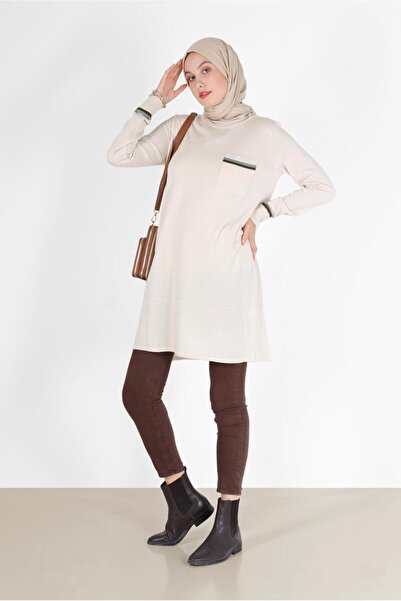 Alvina POCKET DETAILED KNITWEAR TUNIC 42013