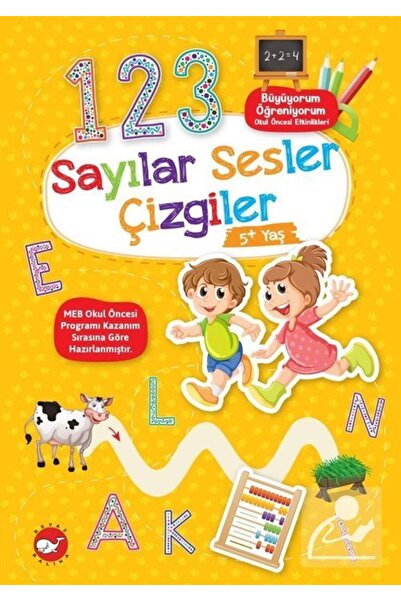 Beyaz Balina Yayınları Büyüyorum Öğreniyorum Okul Öncesi Etkinlikleri - Sayıl...