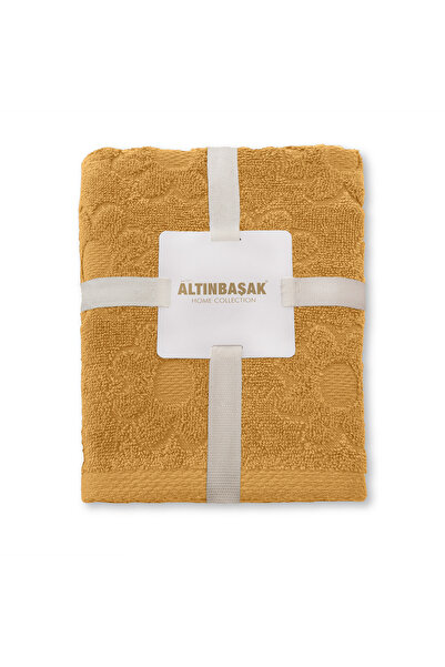 Altınbaşak Solana 100% бавовняний набір рушників для рук, 2 шт., 50X90, гірчичний